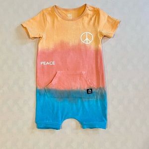 Rags Tie Dye Shortie Romper 18-24